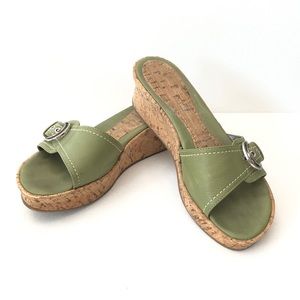 Antonio Melani buckle wedge